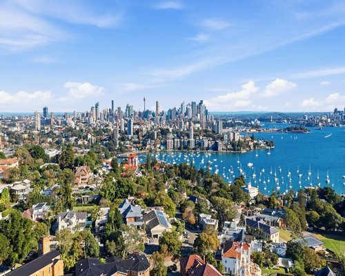 Sydney Harbour panorama featuring premium stay concepts